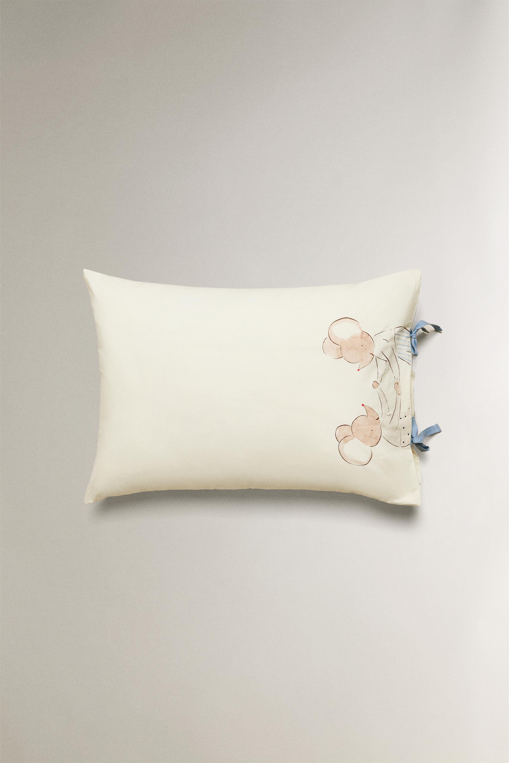 KIDS' MOUSE PILLOWCASE